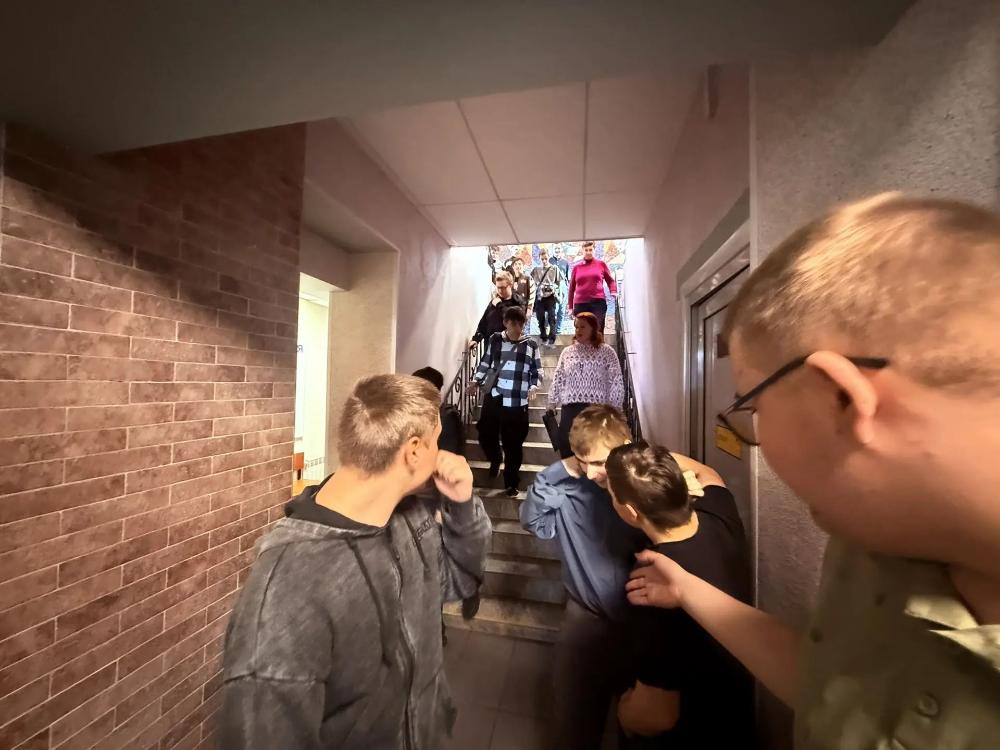Учебно-тренировочные занятия при атаке БПЛА